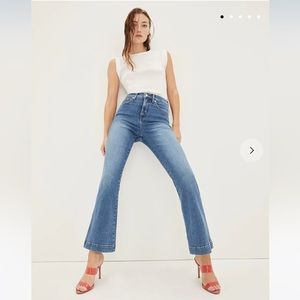 Veronica Beard Carson Kick-Flare Jean